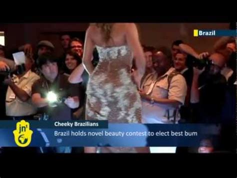 Brazilian babes get cheeky for Miss Bumbum contest